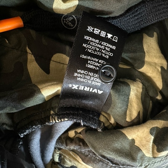 Avirex men’s camouflage camo tactical utility streetwear waist size 40 - Picture 14 of 14